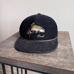 Coal Corduroy snap back